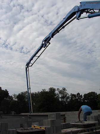 Asbury Expansion - Pouring the Floors July 2007