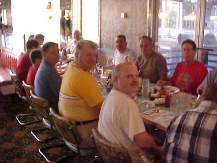 Asbury men gathered for monthly breakfast (Aug 2006)